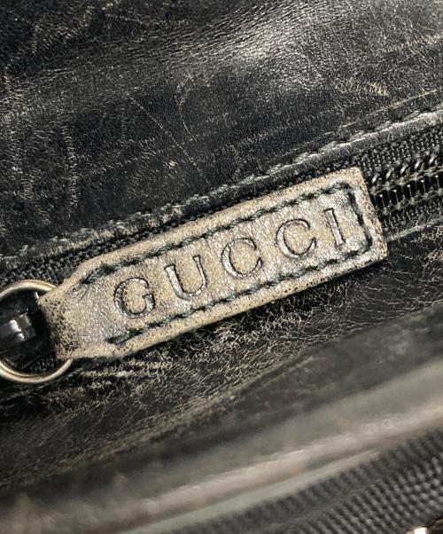 GUCCI（グッチ）GUCCI (グッチ) ナイロントートバッグ ブラックの古着・服飾アイテム