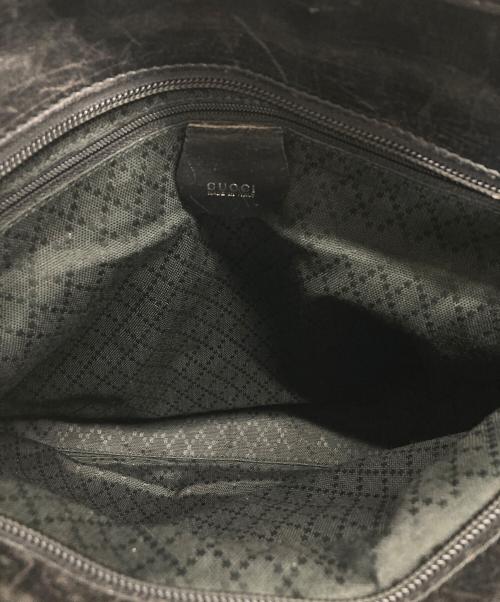 GUCCI（グッチ）GUCCI (グッチ) ナイロントートバッグ ブラックの古着・服飾アイテム