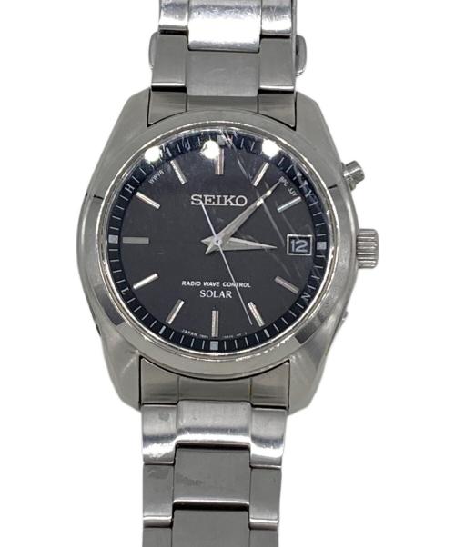 SEIKO（セイコー）SEIKO (セイコー) 腕時計 ブラックの古着・服飾アイテム