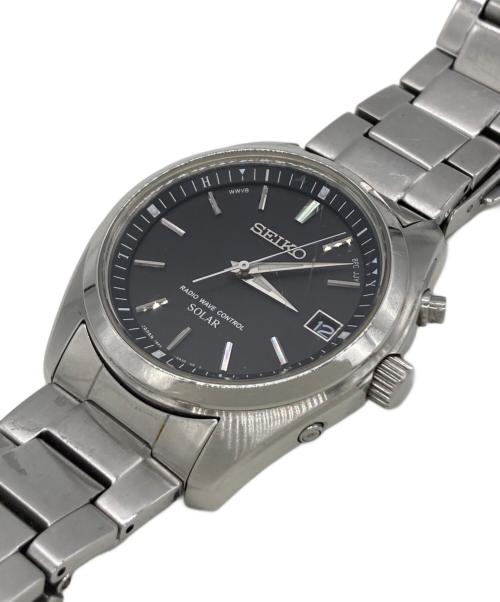 SEIKO（セイコー）SEIKO (セイコー) 腕時計 ブラックの古着・服飾アイテム