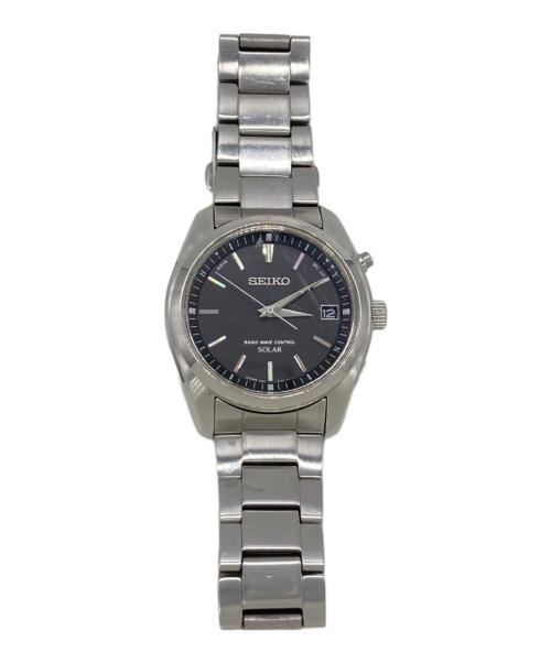 SEIKO（セイコー）SEIKO (セイコー) 腕時計 ブラックの古着・服飾アイテム