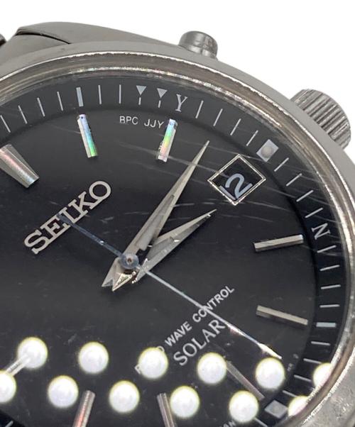 SEIKO（セイコー）SEIKO (セイコー) 腕時計 ブラックの古着・服飾アイテム