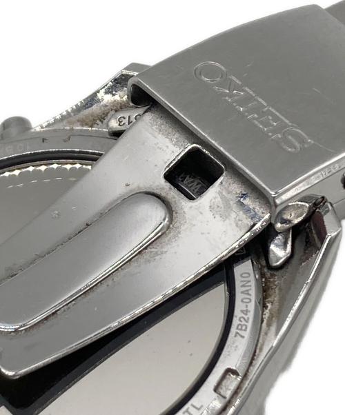 SEIKO（セイコー）SEIKO (セイコー) 腕時計 ブラックの古着・服飾アイテム