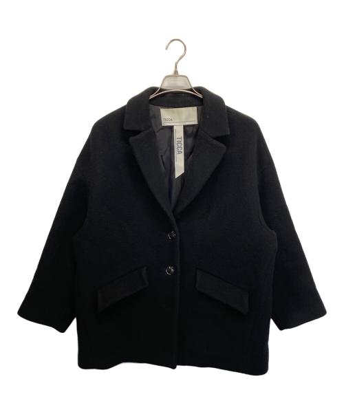 ticca（ティッカ）ticca (ティッカ) ウールコート ブラック サイズ:Freeの古着・服飾アイテム