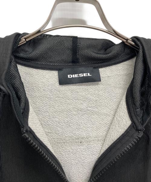 DIESEL（ディーゼル）DIESEL (ディーゼル) ジップアップジャケット ブラック サイズ:SIZE XLの古着・服飾アイテム