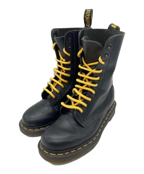Dr.Martens（ドクターマーチン）Dr.Martens (ドクターマーチン) 10ホールブーツ ブラック サイズ:EU37の古着・服飾アイテム
