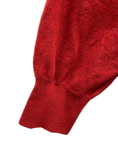 Vivienne Westwood RED LABEL（ヴィヴィアンウエストウッドレッドレーベル）Vivienne Westwood RED LABEL (ヴィヴィアンウエストウッドレッドレーベル) 薄手ニット レッド サイズ:SIZE Mの古着・服飾アイテム