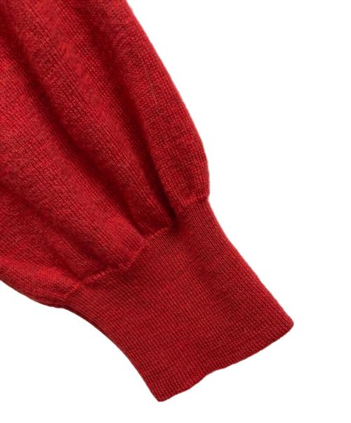Vivienne Westwood RED LABEL（ヴィヴィアンウエストウッドレッドレーベル）Vivienne Westwood RED LABEL (ヴィヴィアンウエストウッドレッドレーベル) 薄手ニット レッド サイズ:SIZE Mの古着・服飾アイテム