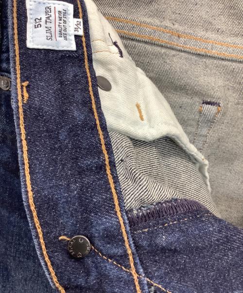 LEVI'S（リーバイス）LEVI'S (リーバイス) 512スリムテーパードジーンズ インディゴ サイズ:W31 L32の古着・服飾アイテム