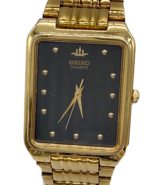 SEIKO（セイコー）SEIKO (セイコー) 腕時計 ブラックの古着・服飾アイテム