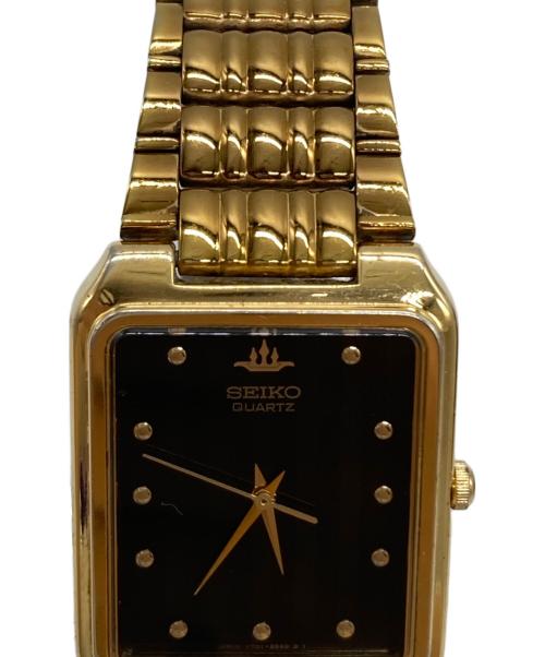SEIKO（セイコー）SEIKO (セイコー) 腕時計 ブラックの古着・服飾アイテム