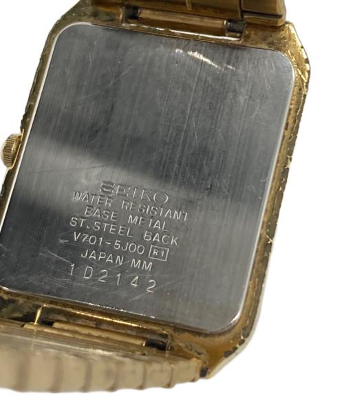 SEIKO（セイコー）SEIKO (セイコー) 腕時計 ブラックの古着・服飾アイテム