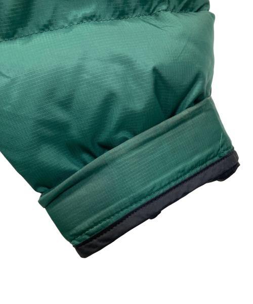 THE NORTH FACE（ザ ノース フェイス）THE NORTH FACE (ザ ノース フェイス) NUPTSE JACKET ブラック×グリーン サイズ:Lの古着・服飾アイテム