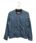 DIESELディーゼル）の古着「ライダースジャケット」｜ブルー