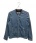 DIESEL（ディーゼル）の古着「ライダースジャケット」｜ブルー
