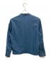 DIESEL (ディーゼル) ライダースジャケット ブルー サイズ:XS：6000円