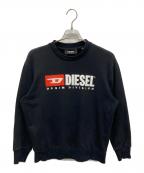 DIESELディーゼル）の古着「ロゴスウェット」｜ブラック