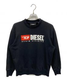 DIESEL（ディーゼル）の古着「ロゴスウェット」｜ブラック