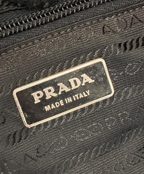 PRADA（プラダ）PRADA (プラダ) ボストンバッグ ブラックの古着・服飾アイテム