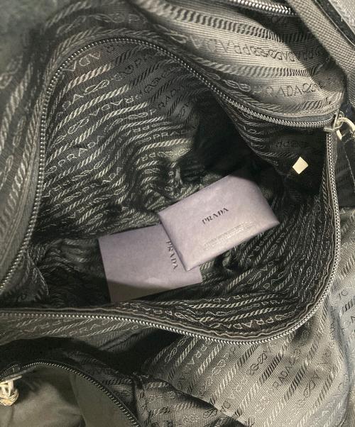 PRADA（プラダ）PRADA (プラダ) ボストンバッグ ブラックの古着・服飾アイテム