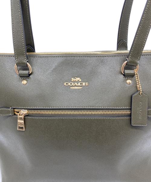COACH（コーチ）COACH (コーチ) ギャラリー トート オリーブの古着・服飾アイテム
