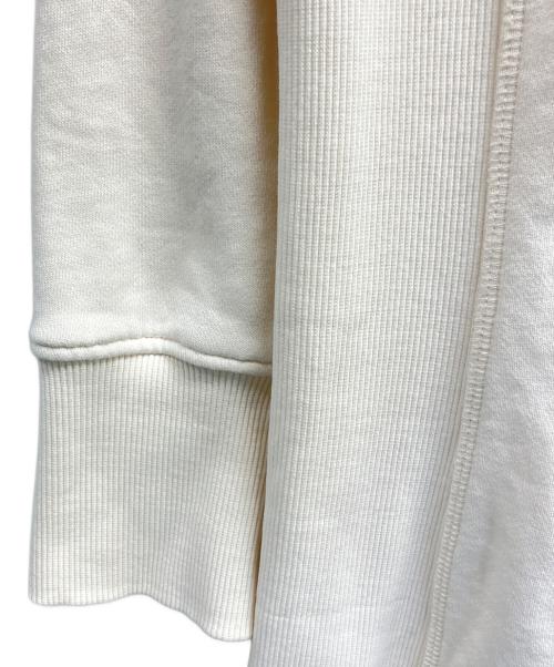 LACOSTE（ラコステ）LACOSTE (ラコステ) ボアワニロゴスウェットフーディードレス ベージュ サイズ:	SIZE 38の古着・服飾アイテム