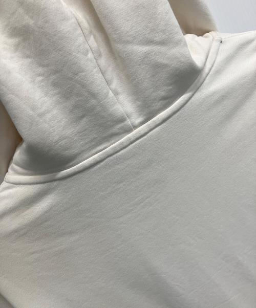 LACOSTE（ラコステ）LACOSTE (ラコステ) ボアワニロゴスウェットフーディードレス ベージュ サイズ:	SIZE 38の古着・服飾アイテム