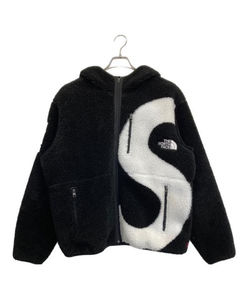 THE NORTH FACE（ザ ノース フェイス）THE NORTH FACE (ザ ノース フェイス) SUPREME (シュプリーム) S Logo Hooded Fleece Jacket ブラック サイズ:Mの古着・服飾アイテム