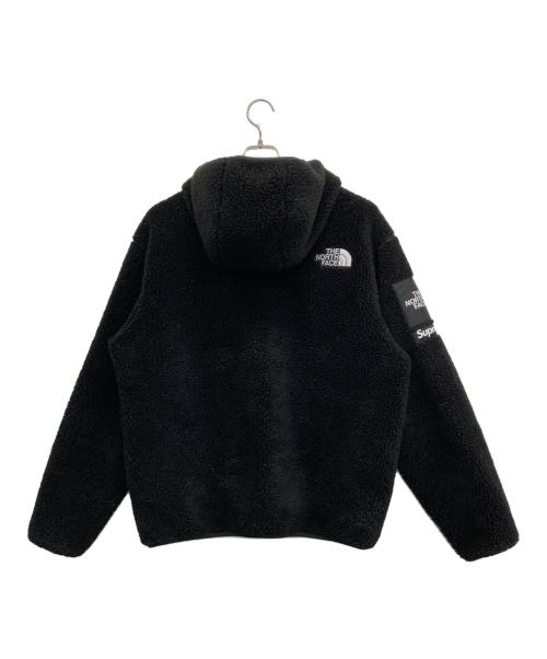 THE NORTH FACE（ザ ノース フェイス）THE NORTH FACE (ザ ノース フェイス) SUPREME (シュプリーム) S Logo Hooded Fleece Jacket ブラック サイズ:Mの古着・服飾アイテム