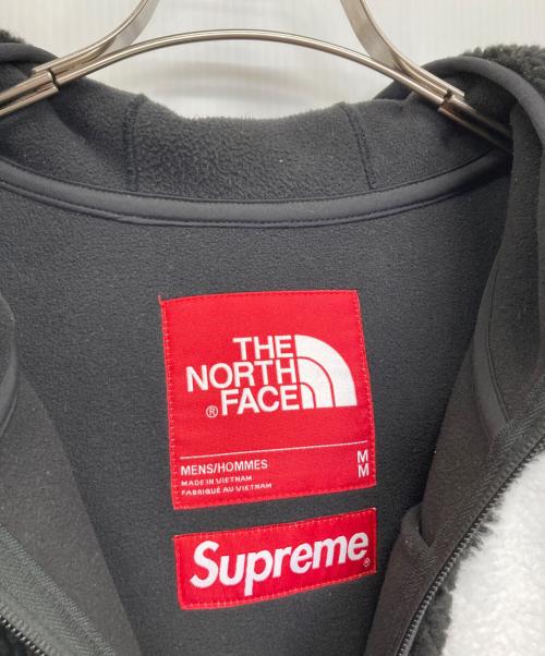 THE NORTH FACE（ザ ノース フェイス）THE NORTH FACE (ザ ノース フェイス) SUPREME (シュプリーム) S Logo Hooded Fleece Jacket ブラック サイズ:Mの古着・服飾アイテム