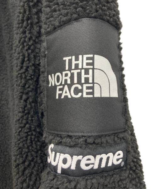 THE NORTH FACE（ザ ノース フェイス）THE NORTH FACE (ザ ノース フェイス) SUPREME (シュプリーム) S Logo Hooded Fleece Jacket ブラック サイズ:Mの古着・服飾アイテム