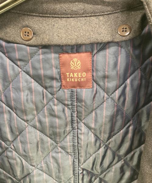 TAKEO KIKUCHI（タケオキクチ）TAKEO KIKUCHI (タケオキクチ) ライナー付トレンチコート ブラウン サイズ:2の古着・服飾アイテム