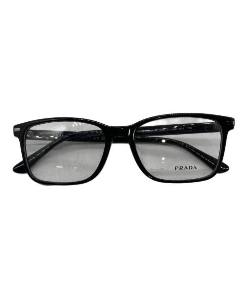 PRADA（プラダ）PRADA (プラダ) 眼鏡 ブラック サイズ:56□17の古着・服飾アイテム
