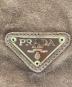 中古・古着 PRADA (プラダ) ダブルチェーンショルダーバッグ ブラウン：30000円