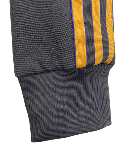 adidas（アディダス）adidas (アディダス) トラックジャケット グレー×オレンジ サイズ:Lの古着・服飾アイテム