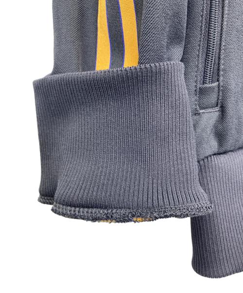 adidas（アディダス）adidas (アディダス) トラックジャケット グレー×オレンジ サイズ:Lの古着・服飾アイテム