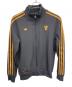 adidas（アディダス）の古着「トラックジャケット」｜グレー×オレンジ