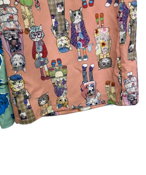 SCOLAR（スカラ）SCOLAR (スカラ) ワイドパンツ マルチカラー サイズ:SIZE M 未使用品の古着・服飾アイテム