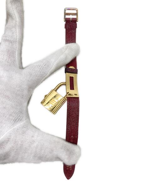 HERMES（エルメス）HERMES (エルメス) ケリーウォッチ ボルドーの古着・服飾アイテム