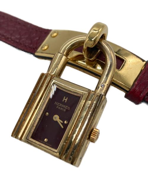 HERMES（エルメス）HERMES (エルメス) ケリーウォッチ ボルドーの古着・服飾アイテム