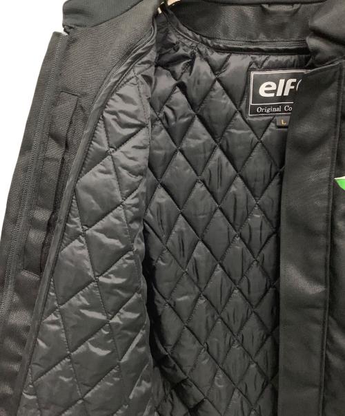 elf（エルフ）elf (エルフ) プロテクタージャケット ブラック×グリーン サイズ:SIZE Lの古着・服飾アイテム