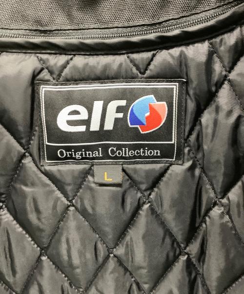 elf（エルフ）elf (エルフ) プロテクタージャケット ブラック×グリーン サイズ:SIZE Lの古着・服飾アイテム