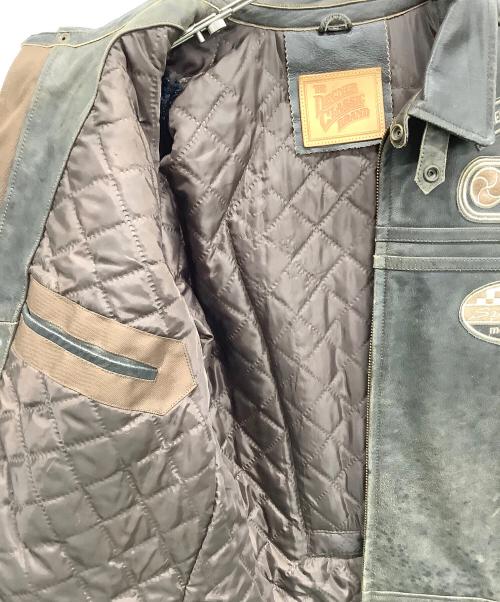 DEGNERCLASSICBRAND（デグナー クラシック ブランド）DEGNERCLASSICBRAND (デグナー クラシック ブランド) プロテクタージャケット ブラウン サイズ:SIZE　Lの古着・服飾アイテム