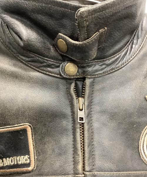 DEGNERCLASSICBRAND（デグナー クラシック ブランド）DEGNERCLASSICBRAND (デグナー クラシック ブランド) プロテクタージャケット ブラウン サイズ:SIZE　Lの古着・服飾アイテム