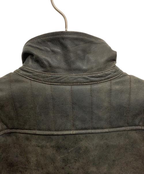 DEGNERCLASSICBRAND（デグナー クラシック ブランド）DEGNERCLASSICBRAND (デグナー クラシック ブランド) プロテクタージャケット ブラウン サイズ:SIZE　Lの古着・服飾アイテム