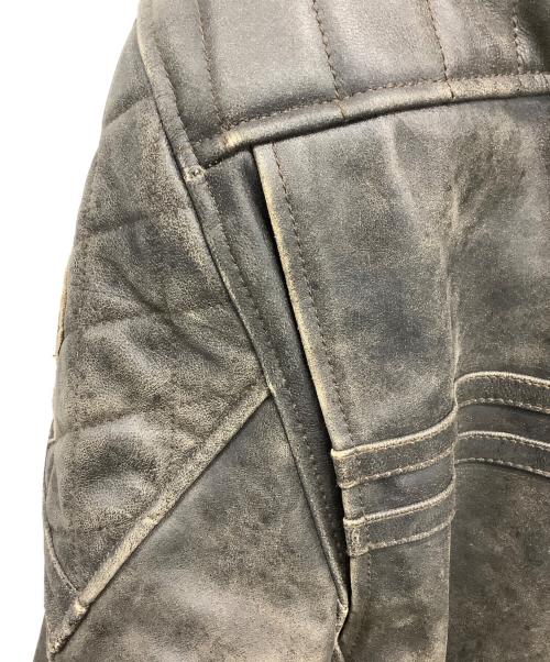 DEGNERCLASSICBRAND（デグナー クラシック ブランド）DEGNERCLASSICBRAND (デグナー クラシック ブランド) プロテクタージャケット ブラウン サイズ:SIZE　Lの古着・服飾アイテム