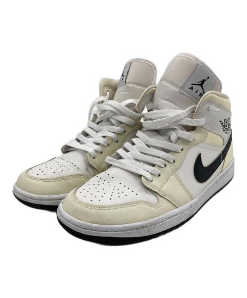 NIKE（ナイキ）NIKE (ナイキ) ハイカットスニーカー ホワイト×アイボリー サイズ:SIZE 27.5cmの古着・服飾アイテム