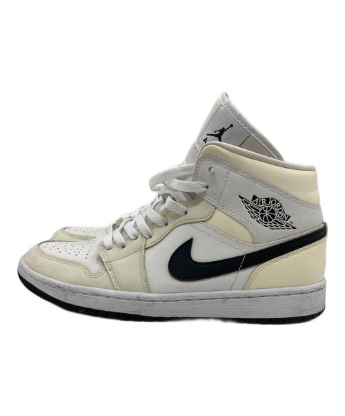 NIKE（ナイキ）NIKE (ナイキ) ハイカットスニーカー ホワイト×アイボリー サイズ:SIZE 27.5cmの古着・服飾アイテム