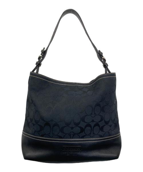 COACH（コーチ）COACH (コーチ) ワンショルダーバッグ ブラックの古着・服飾アイテム