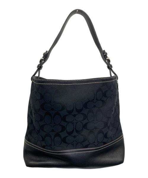 COACH（コーチ）COACH (コーチ) ワンショルダーバッグ ブラックの古着・服飾アイテム